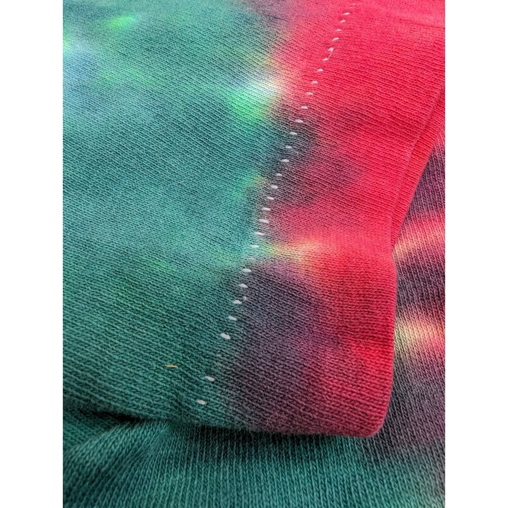 Vintage Bob Marley T-Shirt XL Single Stitch Double Sided Tie Dye Made in USA 90s - Picture 4 of 15